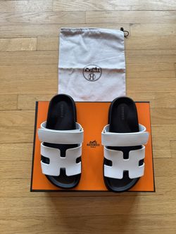 Hermes ‘Chypre Blanc’ sandal
