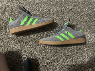 Lime Green Retro Adidas