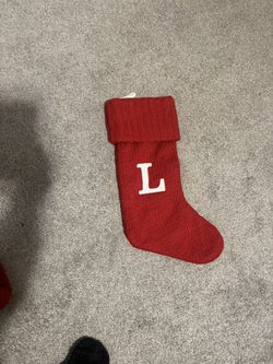 Red L Stocking