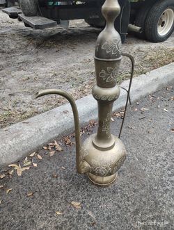 Decorative bronze Pitcher $110 Located Mount Dora Fla 32757