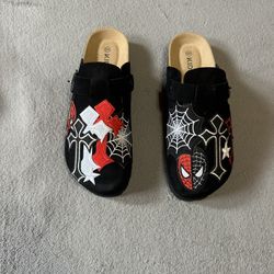 Custom Patched Clogs – Made to Order (Multiple Sizes Available)