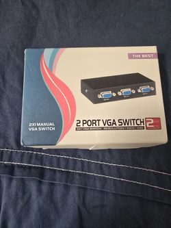 VGA 2 port switch