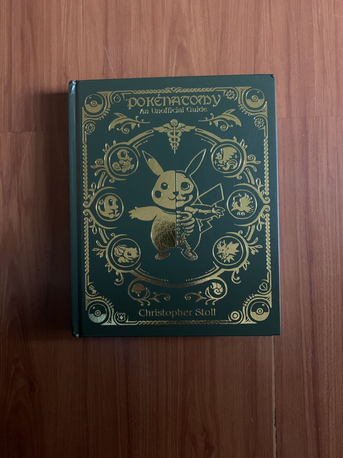 Pokenatomy Unofficial Pokemon Anatomy Guide Book Leather