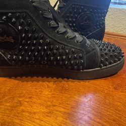 Christian Louboutin Louis Orlato Spikes 'Black'