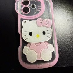 iPhone 16 Hello Kitty Case w/ Mirror
