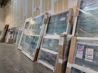 New Impact Hurricane Windows White Frame
