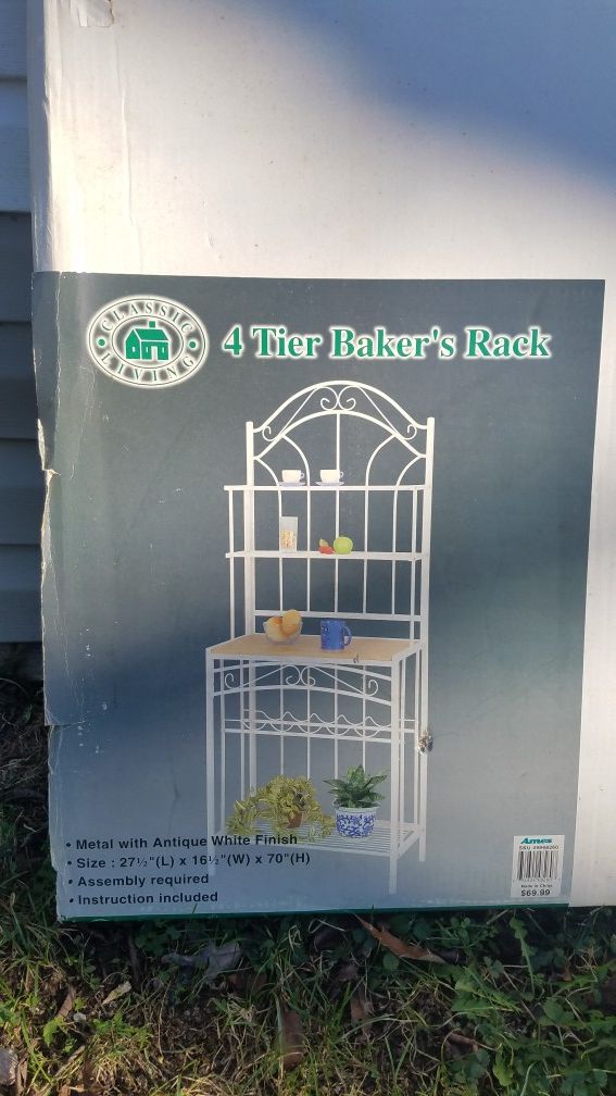 4 Tier Baker Rack