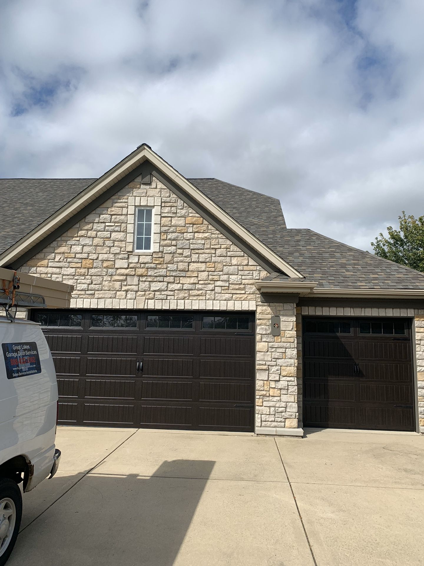Garage Door Opener and Door