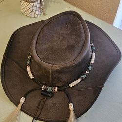 Cowboy Hat Geniune Leather
