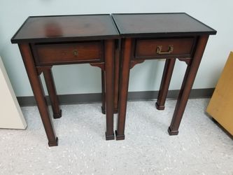 Antique side tables