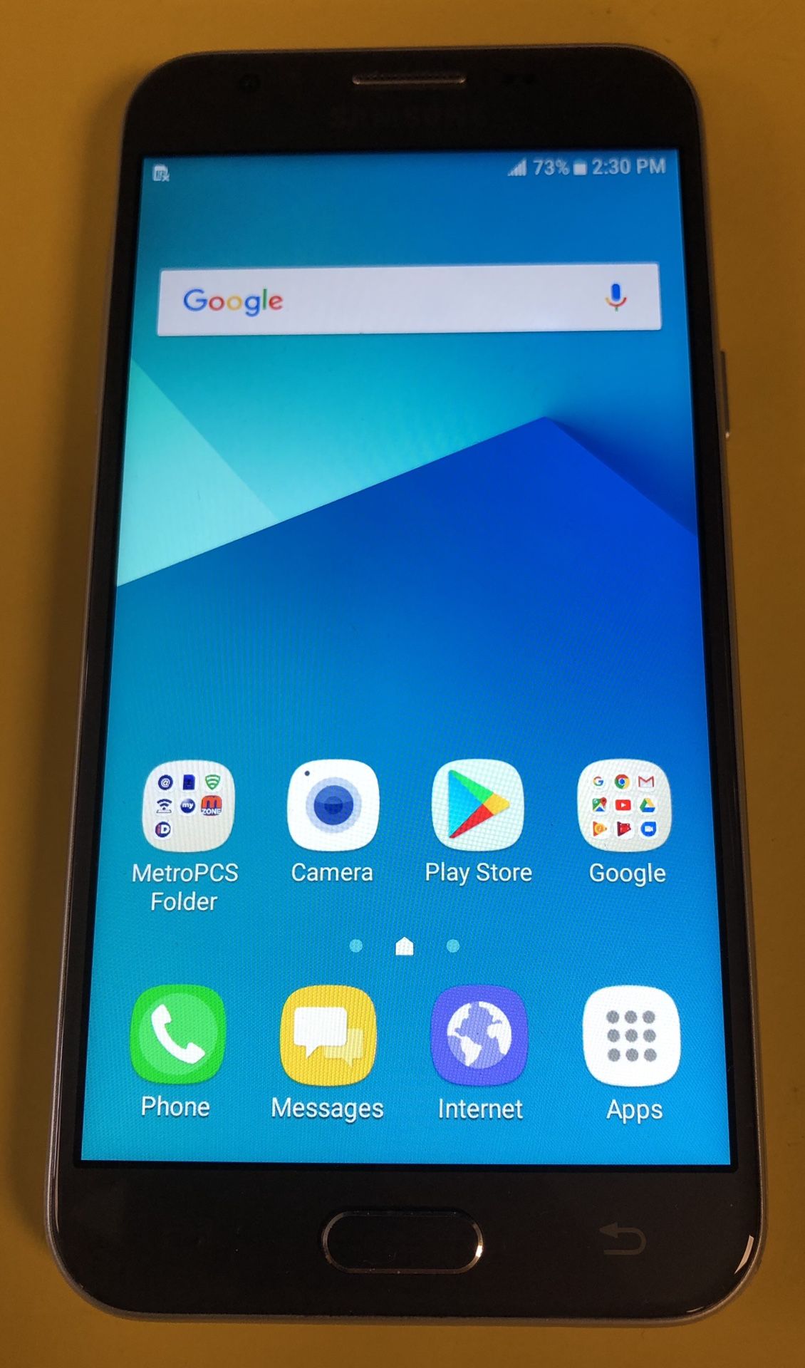 Samsung Galaxy J3 Prime - SM-J327T1 - 16GB Wi Fi (Metro PCS) Smartphone - GOOD CONDITION