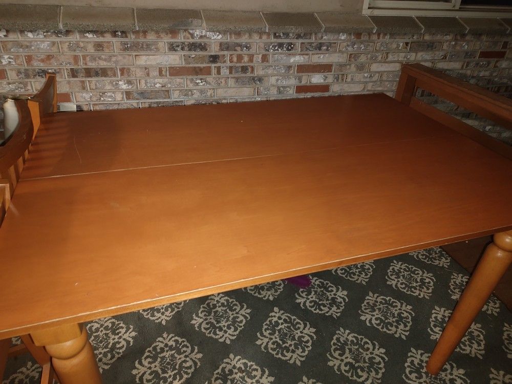 Table And Chairs, Injury Forced Sale. $150 At Least Accepting Donations