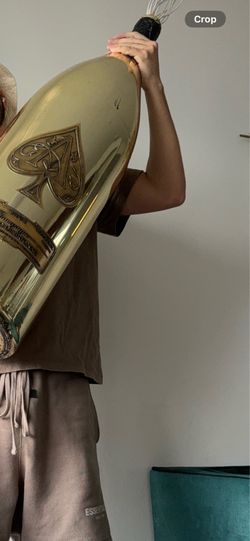30L Ace of Spades empty champagne