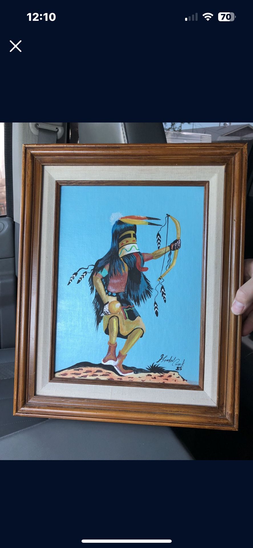 Gordon Crook Kachina Painting