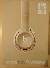 Beats solo 2 wireless gold. New open box.