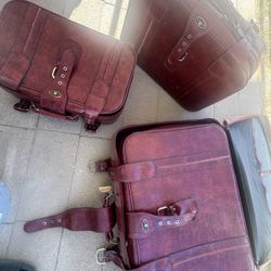 Leather Bags. Make Offer. Need Gone 
