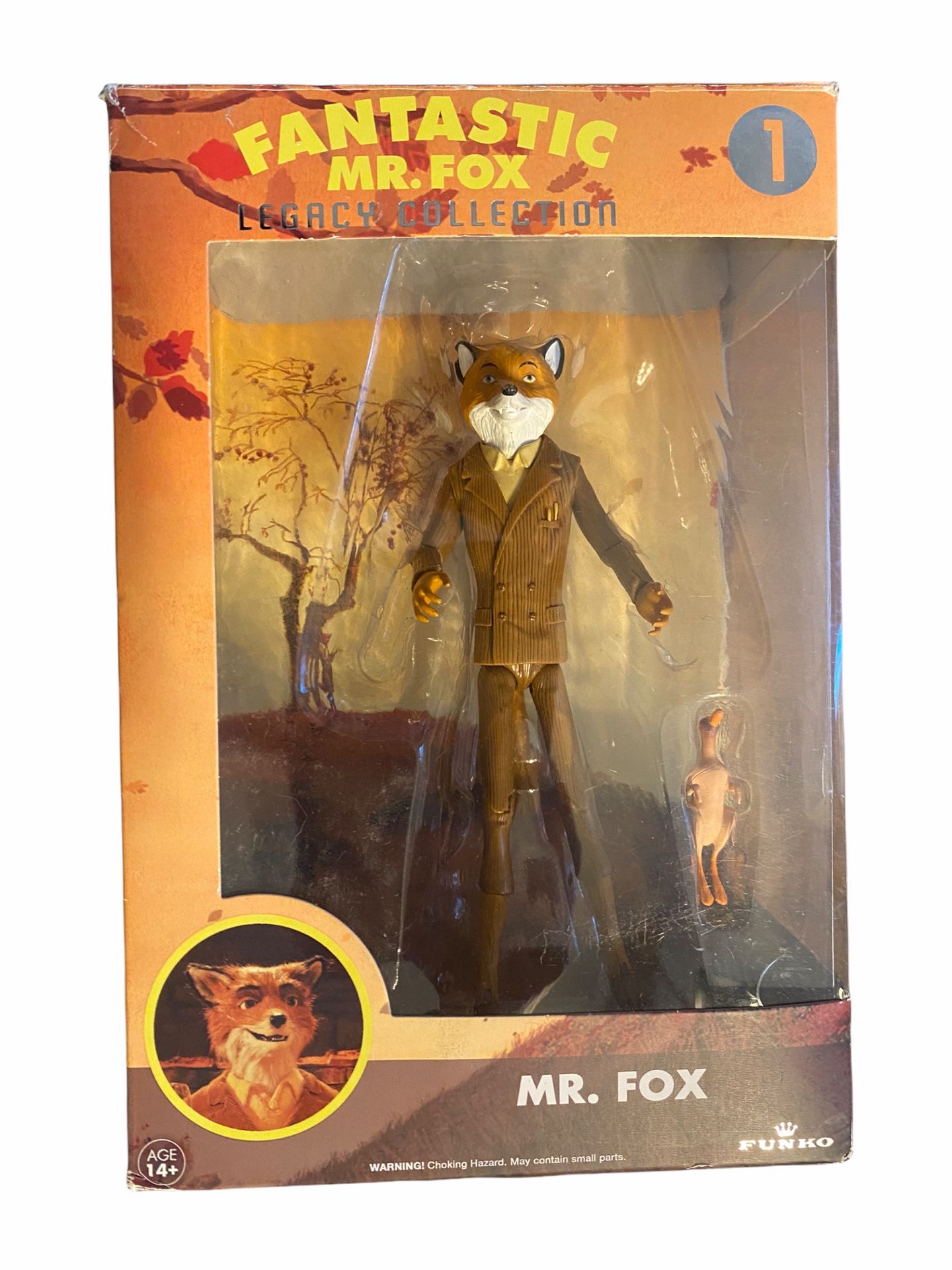 New Funko Legacy Collection 7.5" Fantastic Mr. Fox #1 Action Figure 2014