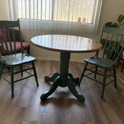Cottage Core Vintage Dining Table Set