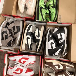 Sneaker Collection For Sale Size Range From 8-8.5 W