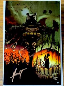 Do You Pooh Absolute Pooh Seth Mann Scarecrow Homage Ap 2 Signed By Marat Virgin