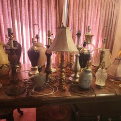 Brass Lamp Old 