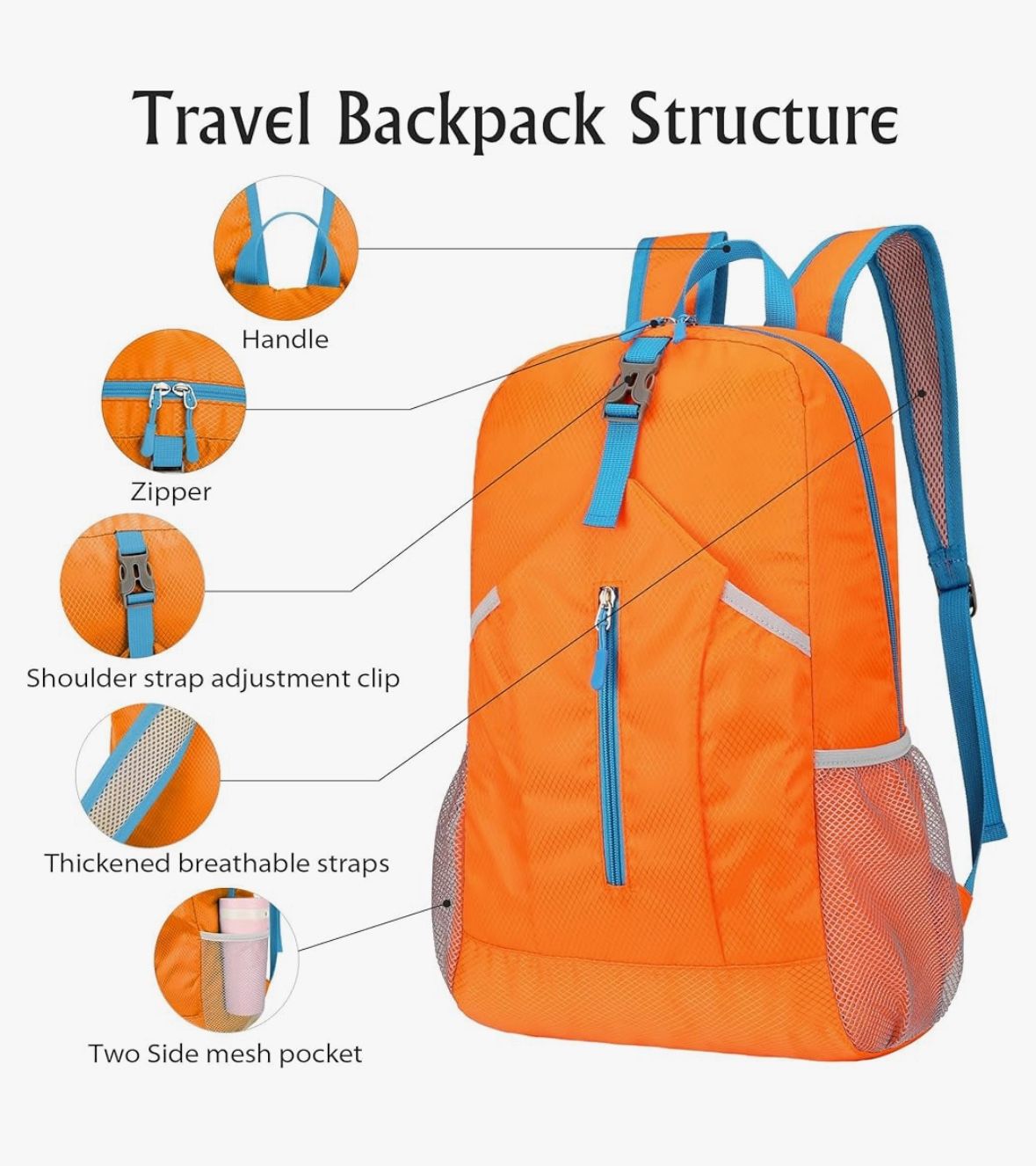 Orange Backpack