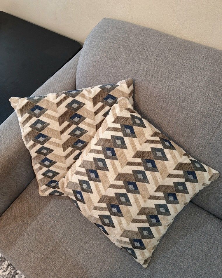 DECORATIVE THROW PILLOWS - SET OF 2