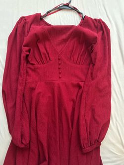 Red dress