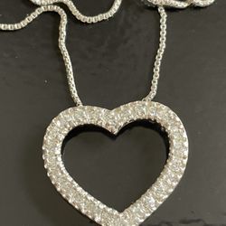 Italy Silver Necklace And Pendant