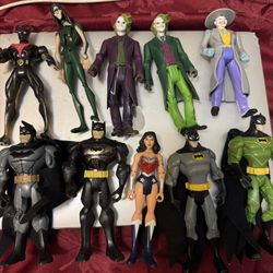 Vintage DC Comics Batman And Other Characters Lot