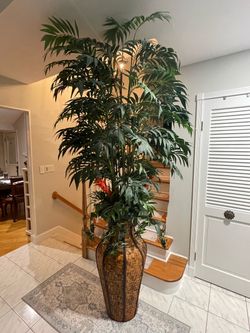 9’ Artificial Tropical Bamboo Tree