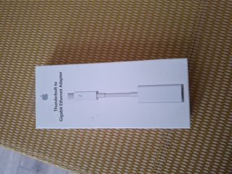 Apple  thunderbolt  to gigabit ethernet adapter