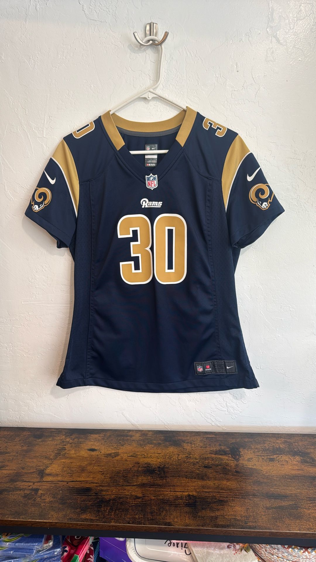 NFL Nike Rams Jersey #30 Size L