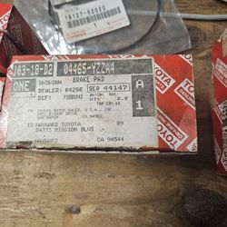 1984 To 89 Toyota Parts OEM