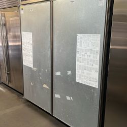 SUB ZERO 72”WIDE PANEL READY BUILT IN REFRIGERATOR/ FREEZER 