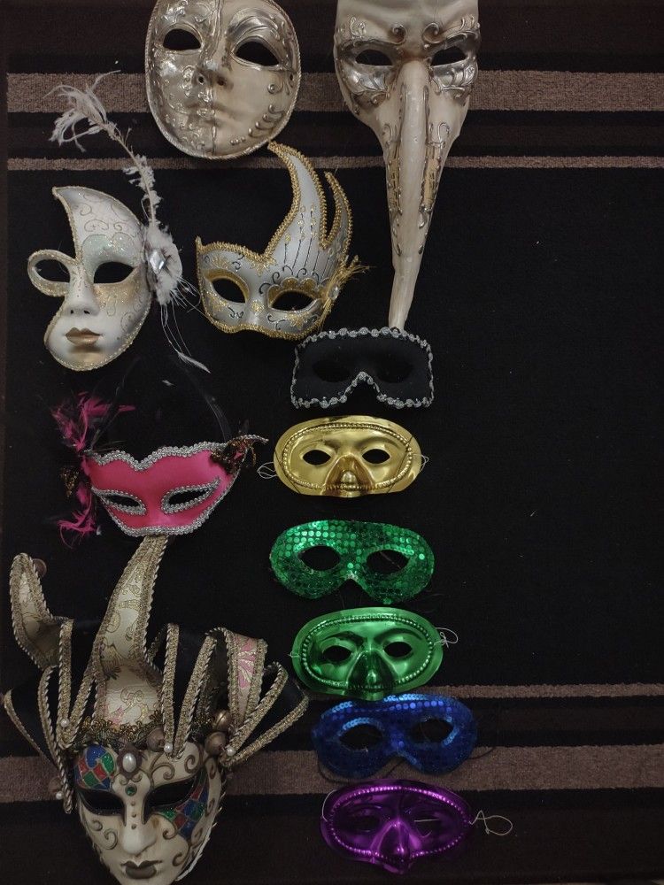 Vintage Decorative Masks