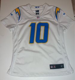 Nike On Field NFL LA Chargers Woman’s Jersey #10 Herbert