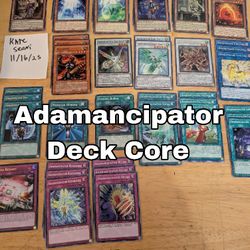 Yu-Gi-Oh Adamancipator Deck Core 
