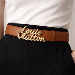 Louis Vuitton Reversible Belt New In Box. Size Listed In Photo 