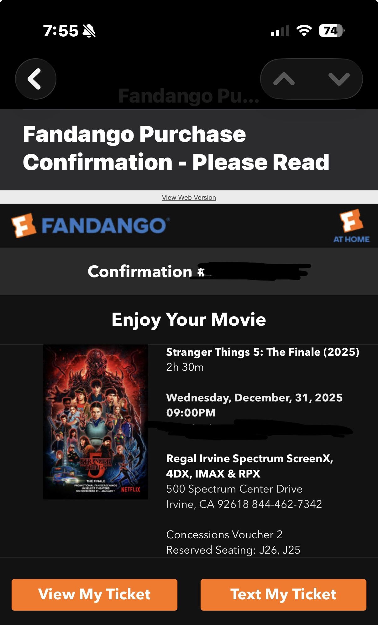 Stranger Things Finale Tickets