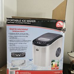 Igloo brand portable ice maker