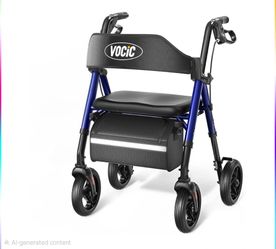 Brand new walker with seat