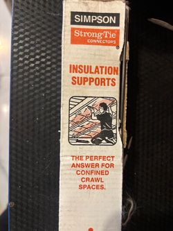 Insulation supports