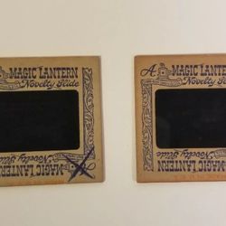 VINTAGE LOT OF 2 1948 MAGIC LANTERN CO. MADE IN USA NOVELTY SLIDES
