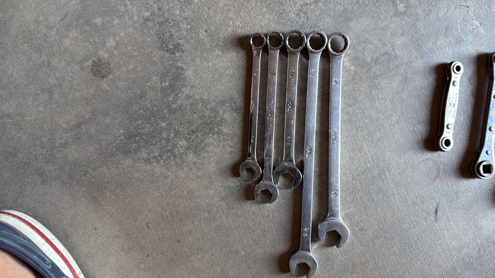 Assorted Mac Wrenches