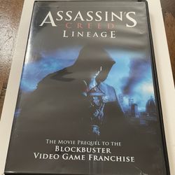 Used Assassins Creed Lineage DVD Movie Flatiron Film Company. 