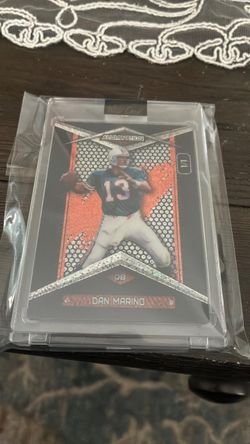 Dan Marino Wild Card Alumination 1/1 Football Card