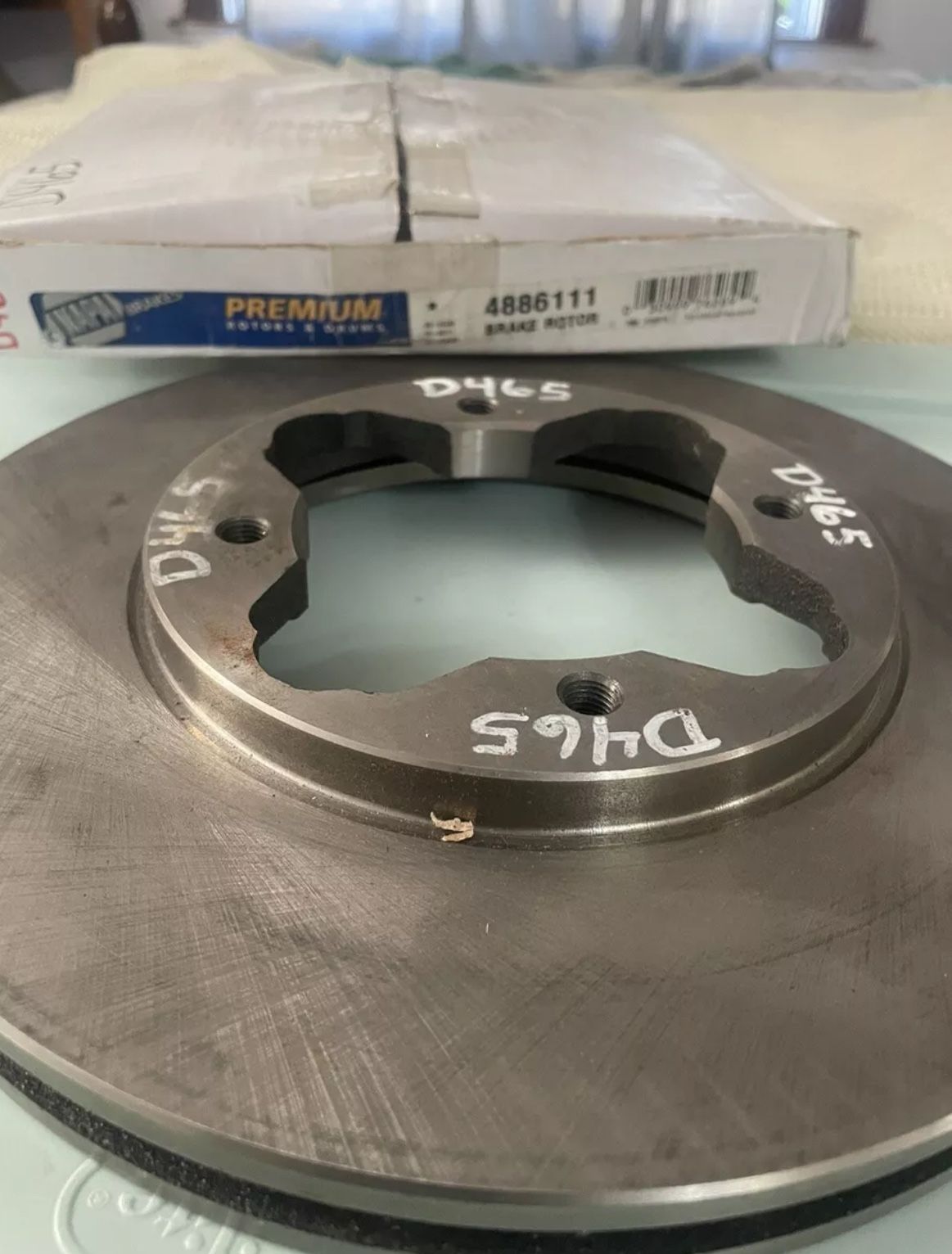 1 BRAKE ROTORS NAPA #8611(contact info removed)12 1(contact info removed) HONDA ACCORD