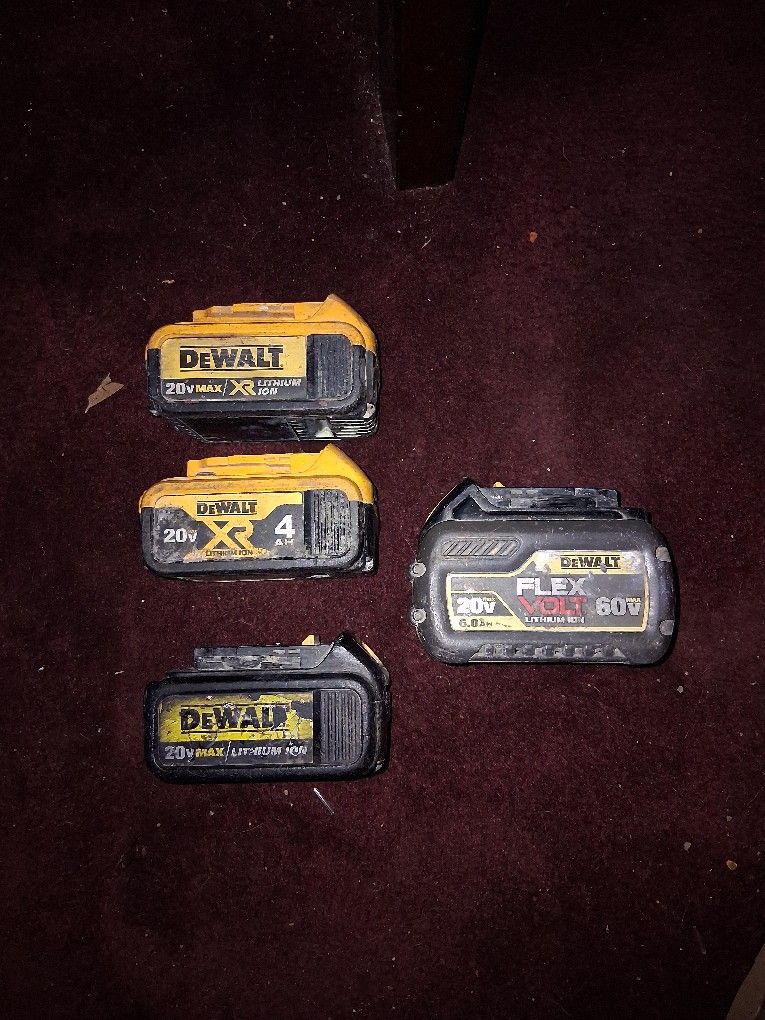 Dewalt Cordless Batteries