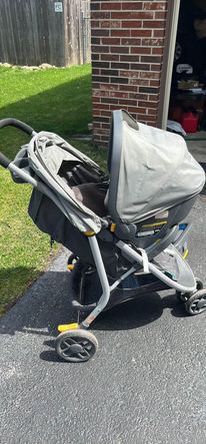 Gray Century Carry On™ 35 Lightweight Infant Car Seat, Car Seat Base, & Stroller